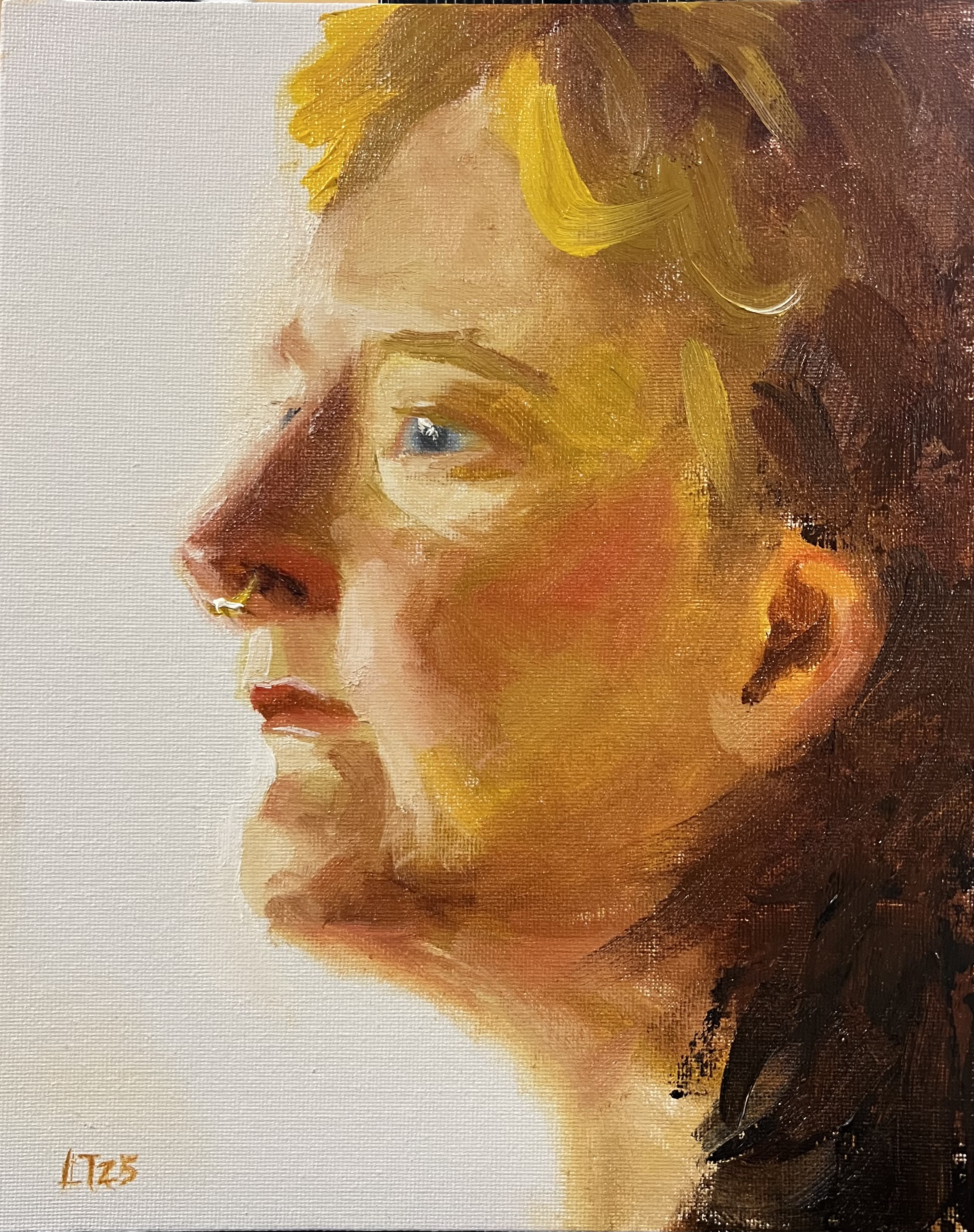 Oil painting by Lan Tang
