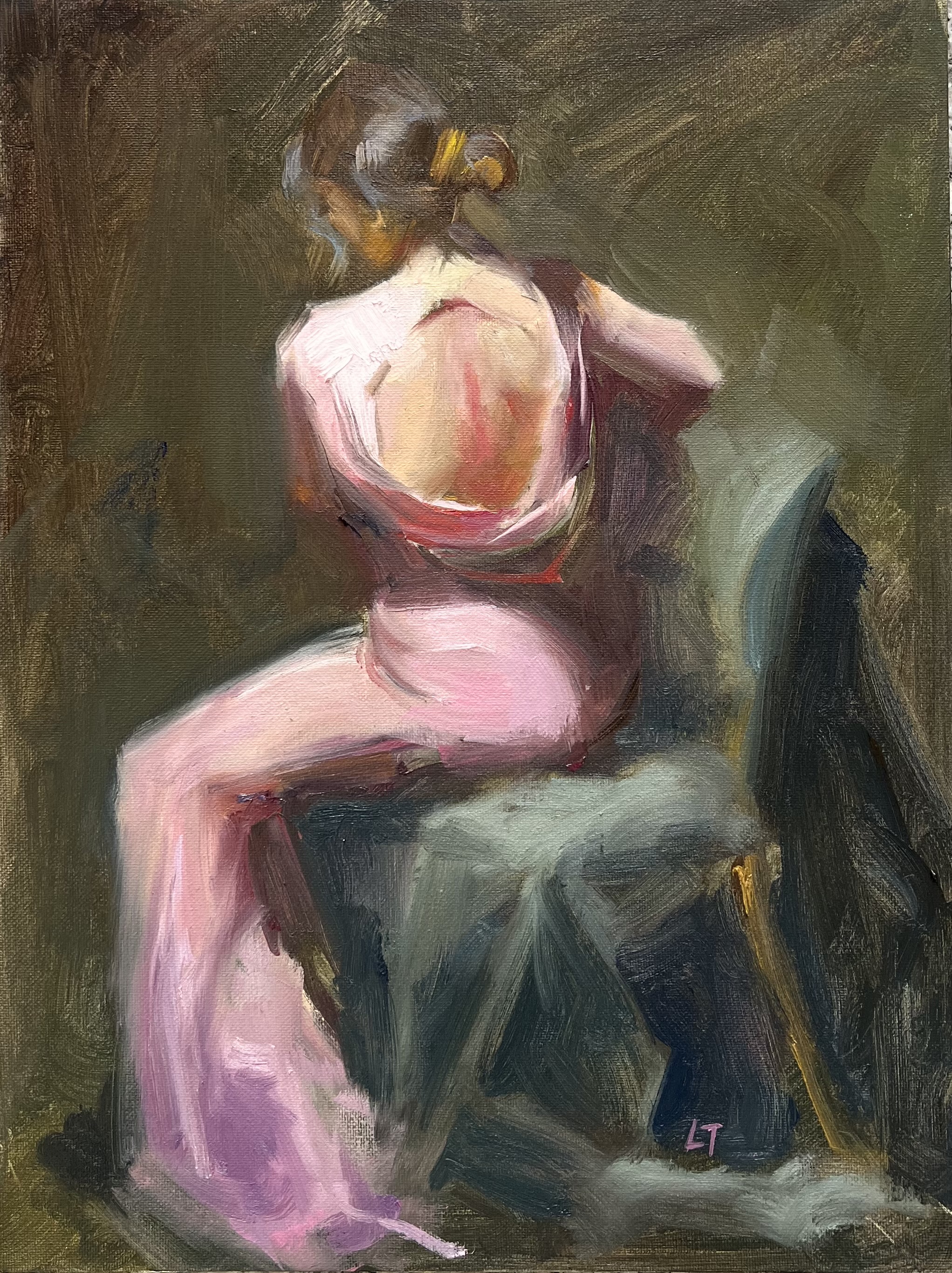 Oil painting by Lan Tang