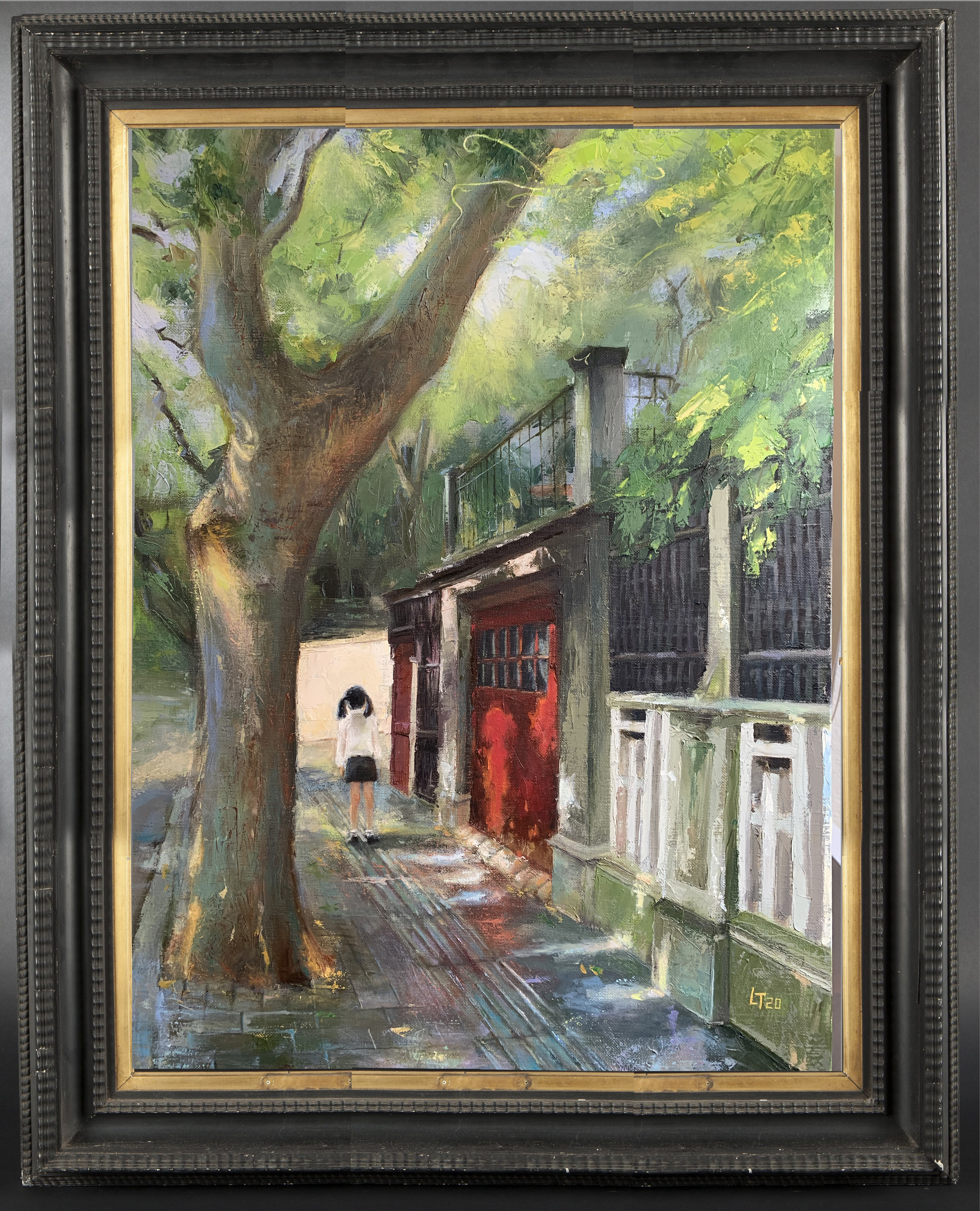 Oil painting by Lan Tang